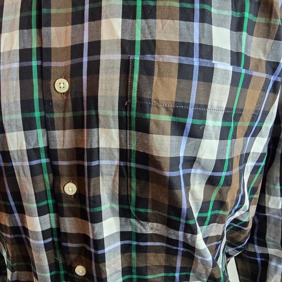 Peter Millar Shirt Mens Large Plaid Button Up Cotton Dress Casual Preppy Bundle - Picture 11 of 16
